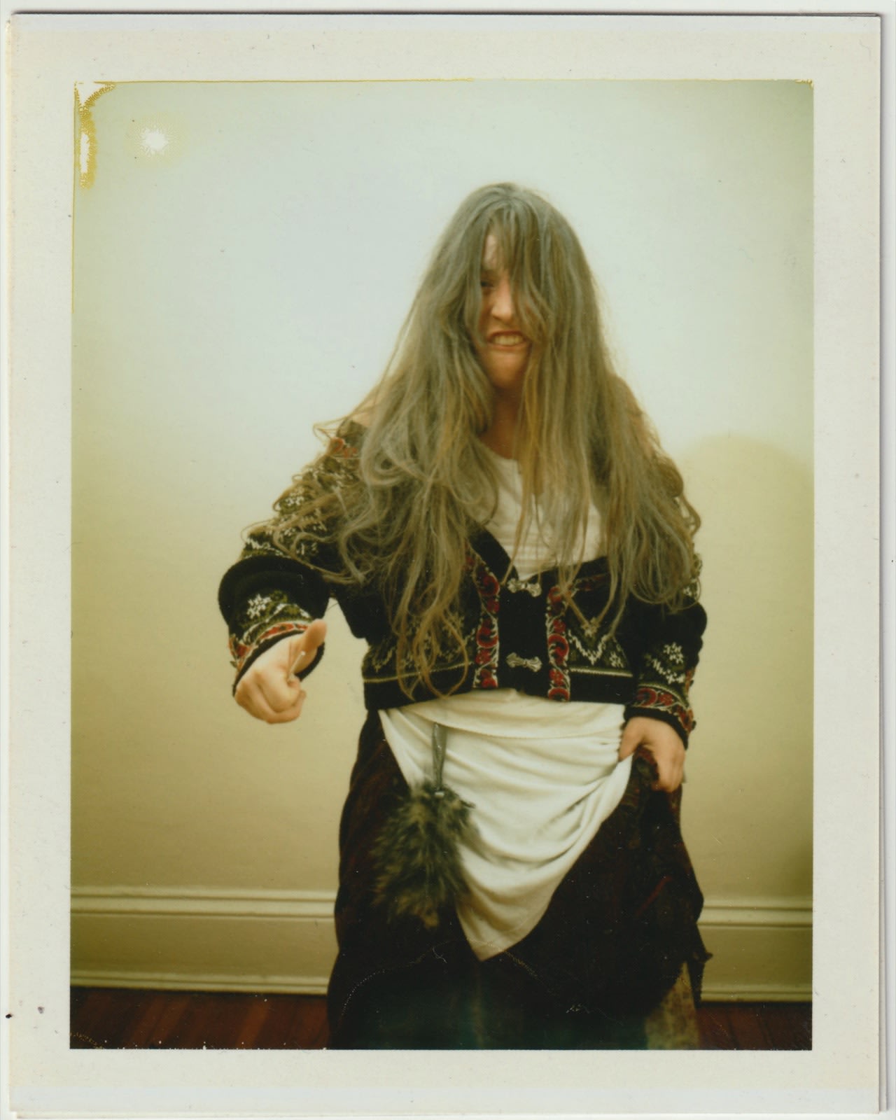 sara took a bunch of Polaroids at a Hallowe’en party.