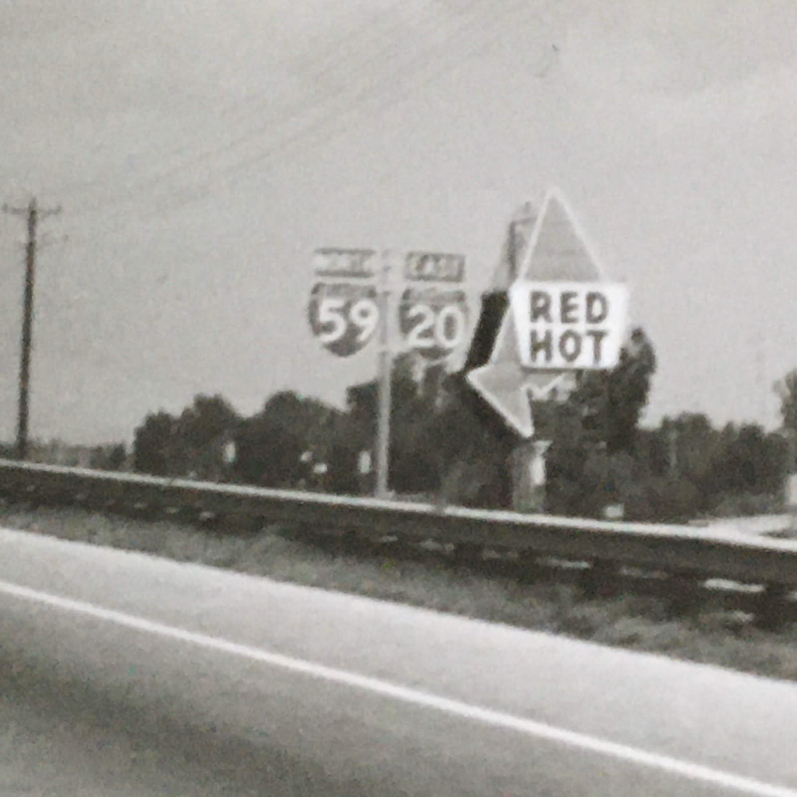Red Hot sign in Laurel Red Hot sign in Laurel