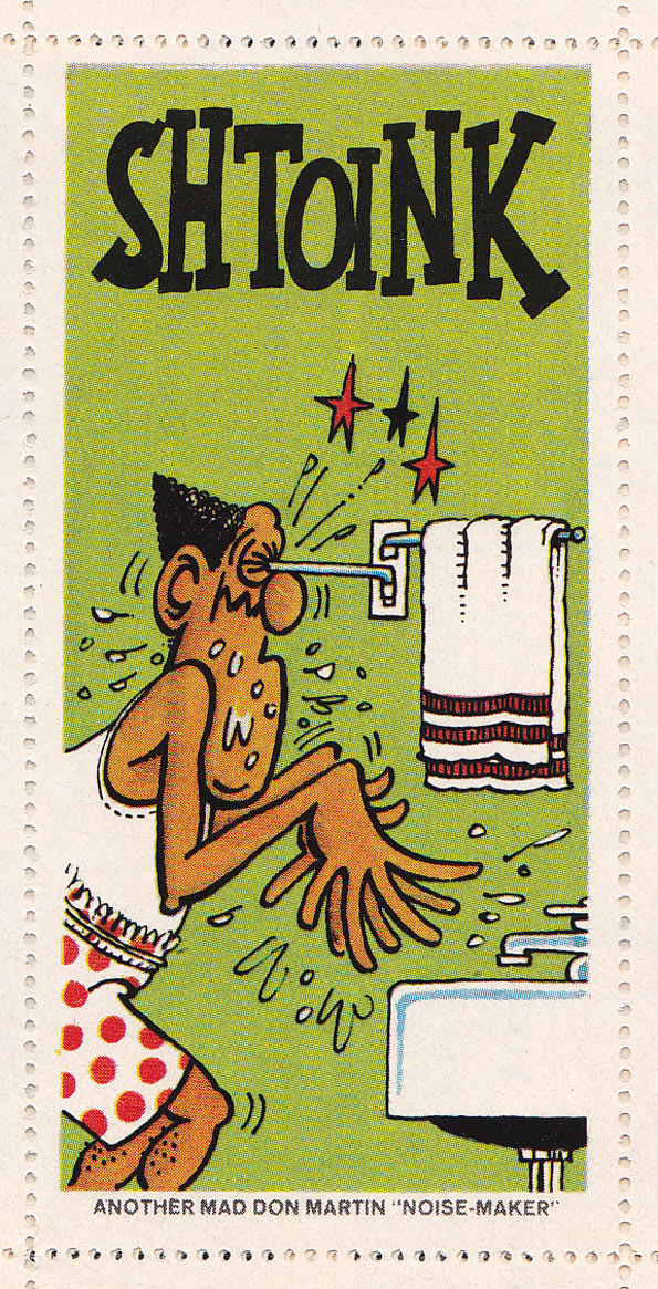 Don Martin Sound effects stickers: SHTOINK Don Martin Sound effects stickers: SHTOINK