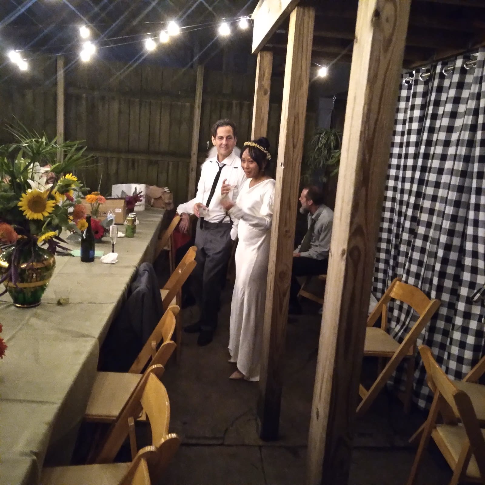 I went to Tom and Noy’s wedding.
