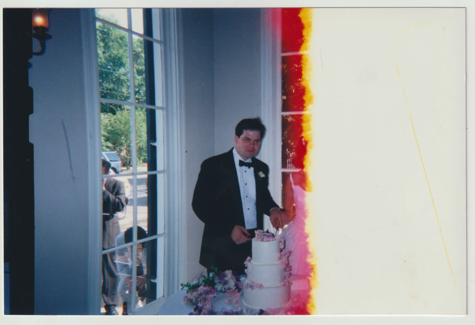 Ernie & Antoinette K-Doe at a wedding David Rhoden & Sara Essex, April 22, 2000.