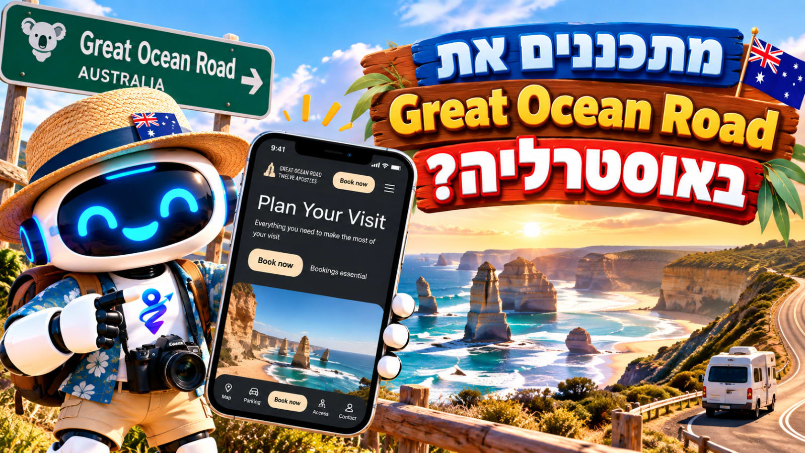שינוי ב־Twelve Apostles: מאוקטובר 2026 חייבים להזמין ביקור מראש