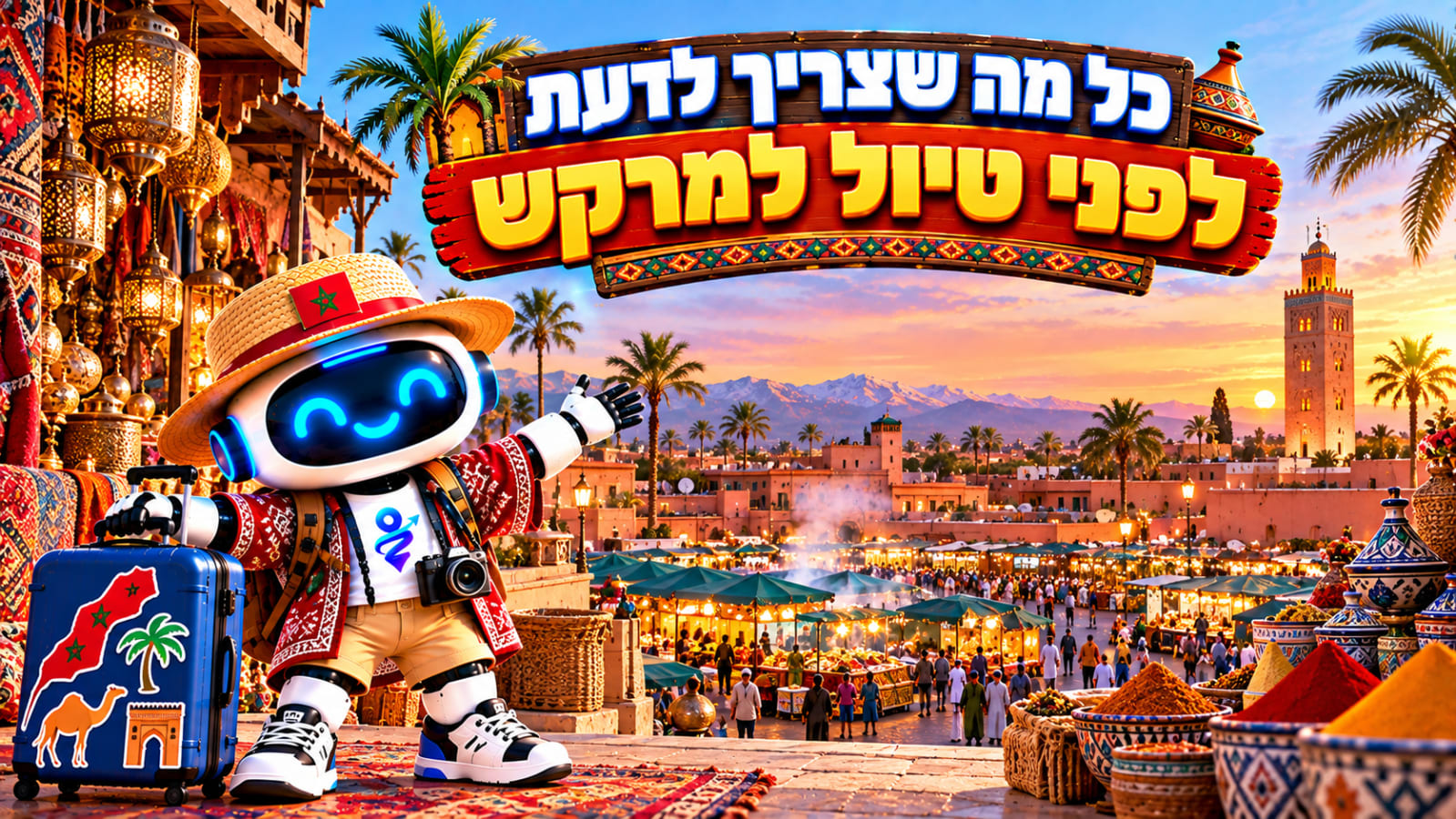 מדריך למטייל במרקש: אטרקציות, מסעדות וטיפים חשובים