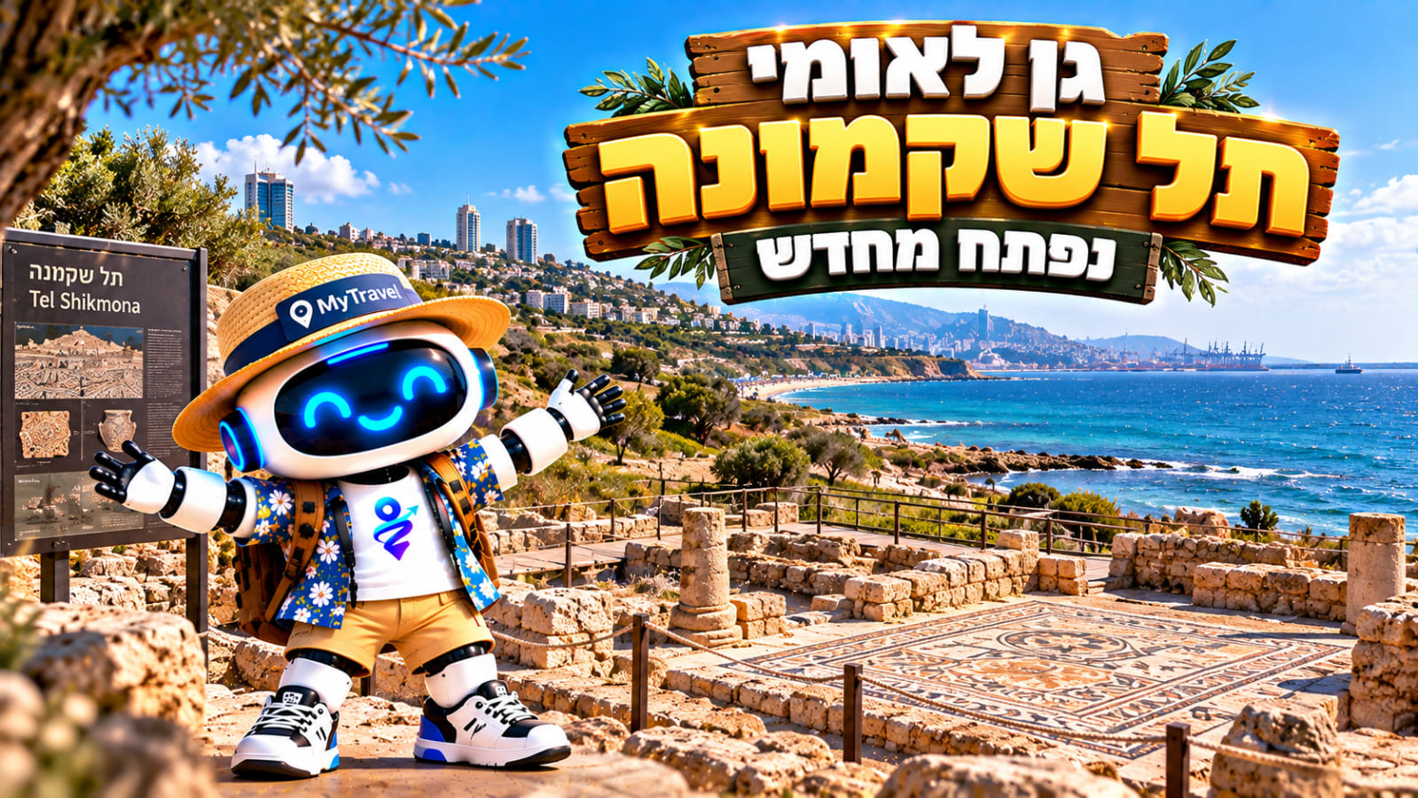 אחרי שנתיים של עבודות: גן לאומי תל שקמונה בחיפה נפתח מחדש