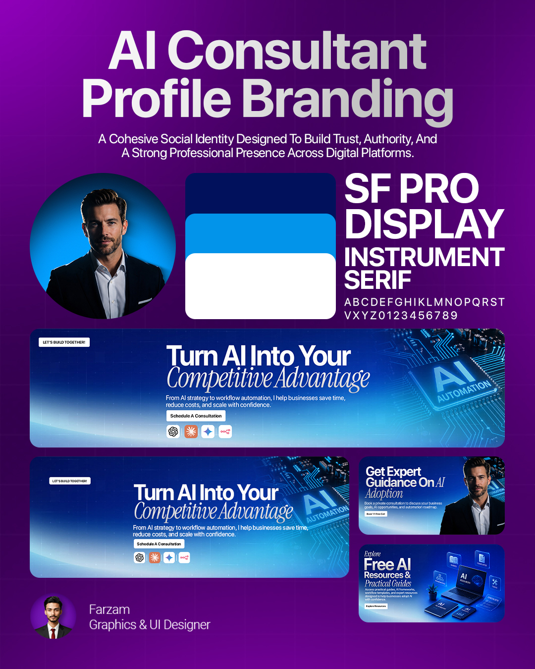 AI consultant Full Profile Branding