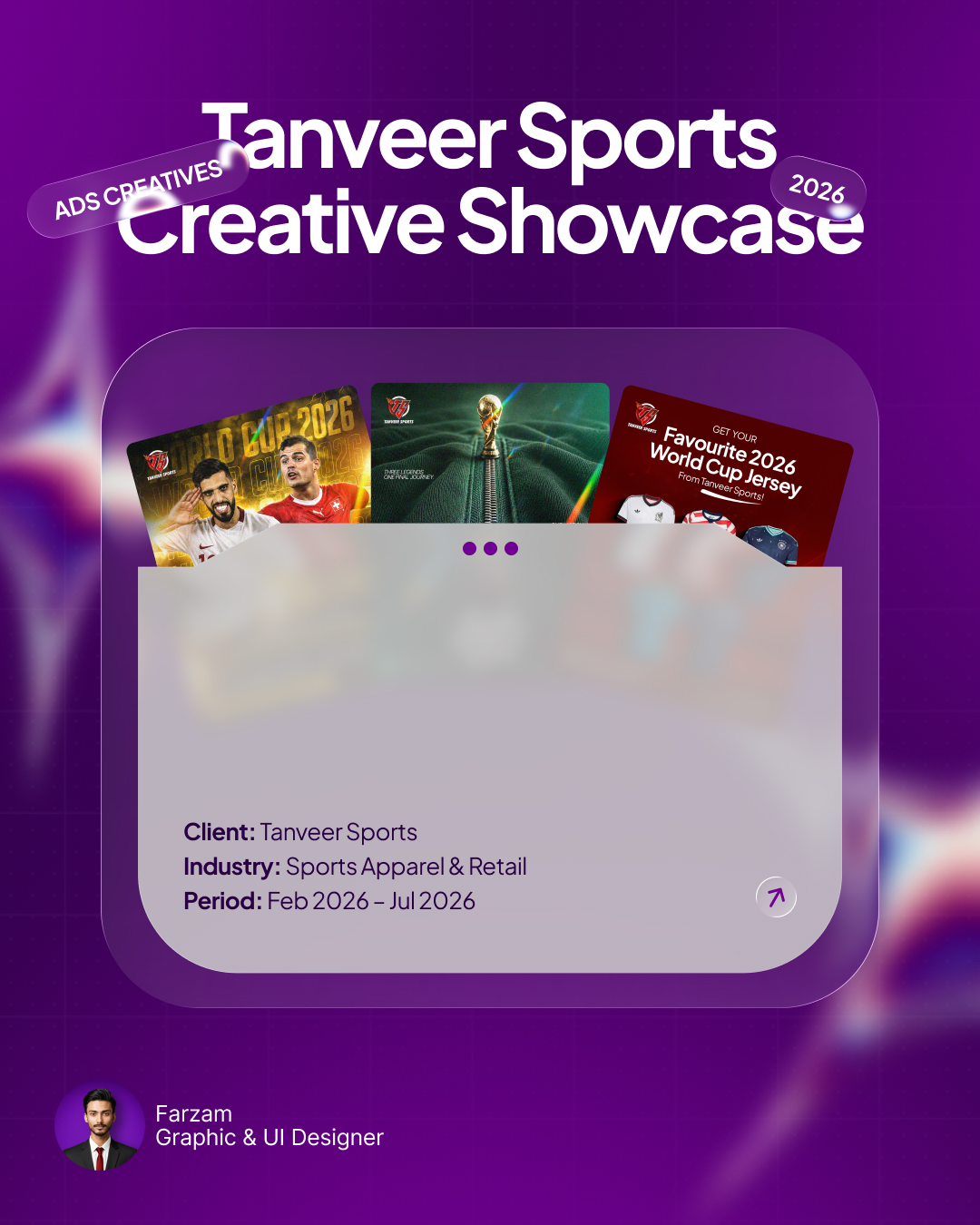 Social Media Marketing Ads For Sport Brand