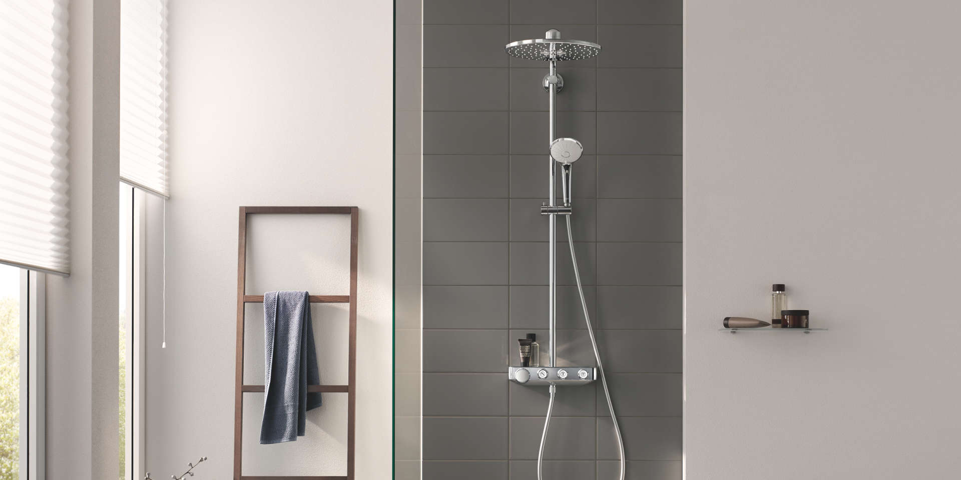 Grohe Euphoria SmartControl 310 Duo brusesystem er brusesystemet der har det hele