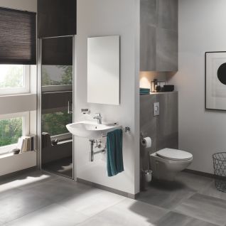 Grohe's Bau serie er perfekt til det lille badeværelse