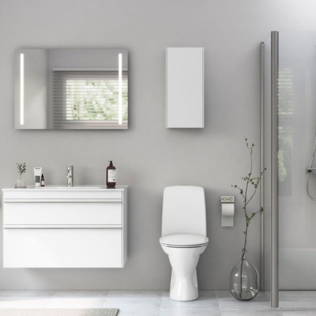 Ifös minimalistiske badeværelsesløsninger