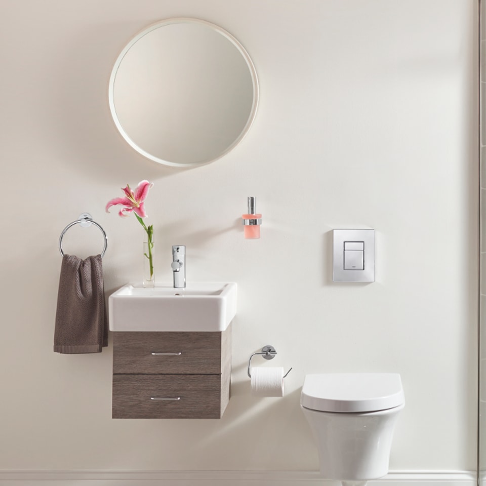 Grohe QuickGlue - slip for borehuller på badeværelset