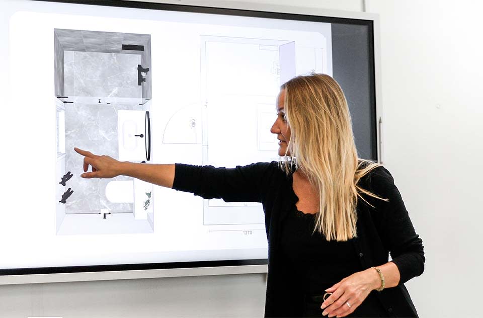 Præsentation af 3D-tegning