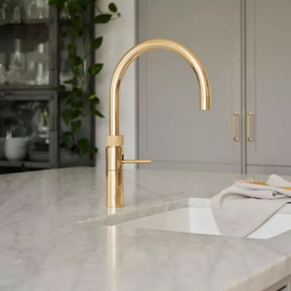 Quooker Fusion Round rustfrit stål
