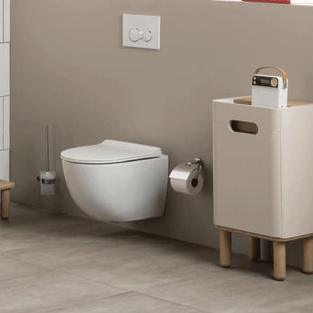 Bedre hygiejne efter toiletbesøg med VitrA douchetoilet