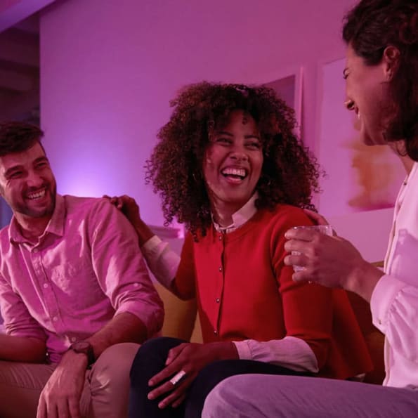 Intelligent lysstyring (Philips Hue)