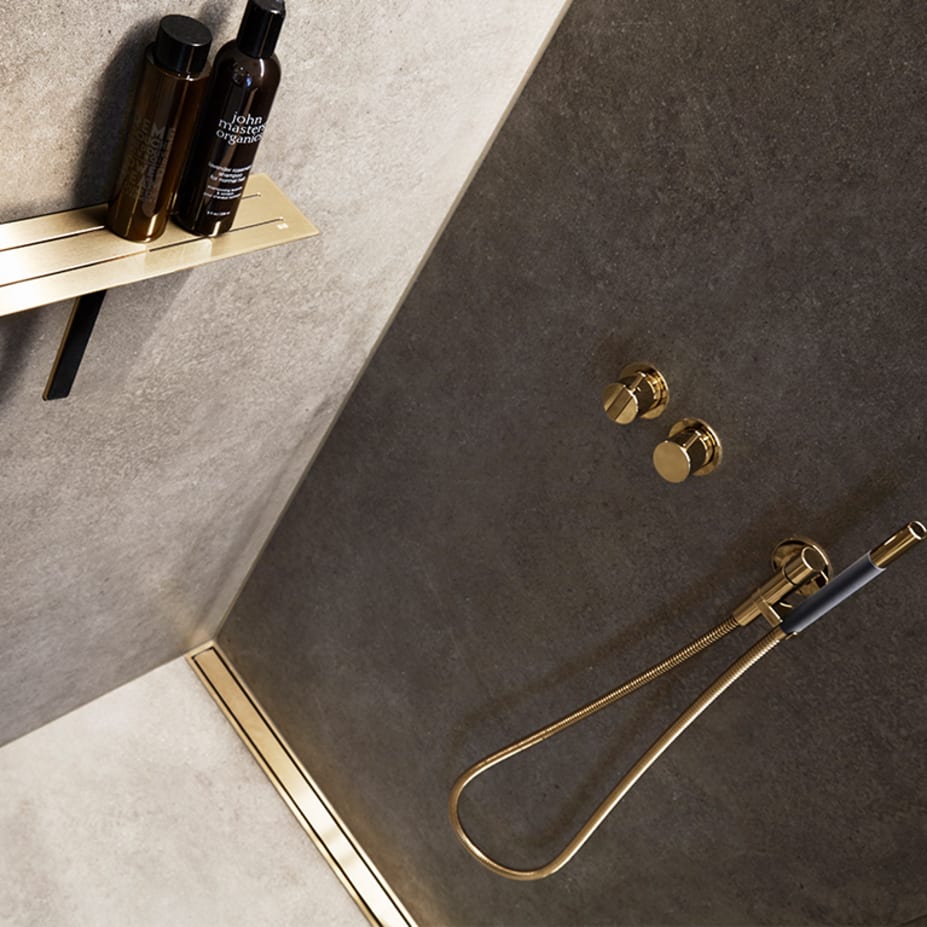 Flere farver i badet med Unidrain