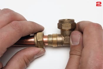Klemmeringsfitting → Sådan arbejder man med klemmeringsfitting