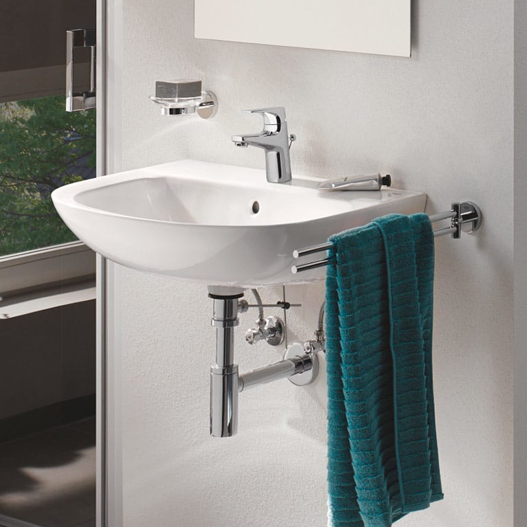 Det perfekte match af hane og vask