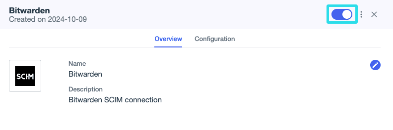 Enable Ping Identity Connection