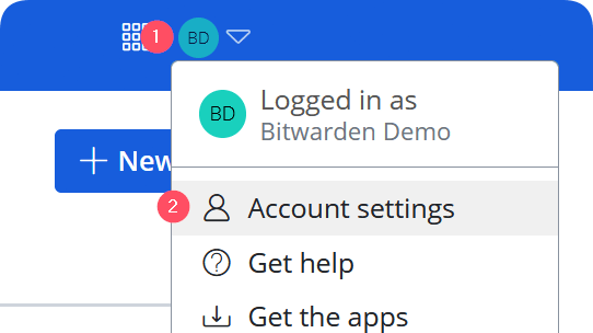 LC-PM Select Account Settings