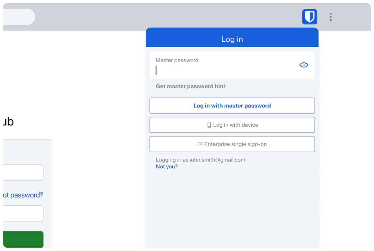 web-navegador-extensión-login