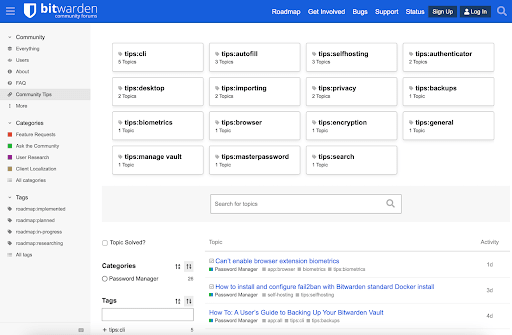 Bitwarden Community March 2023