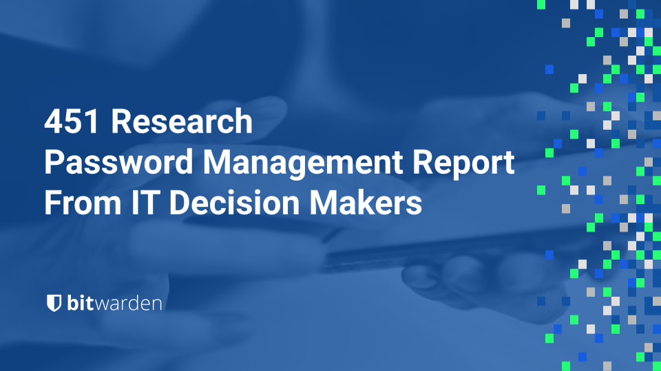 451 Research Password Management Report