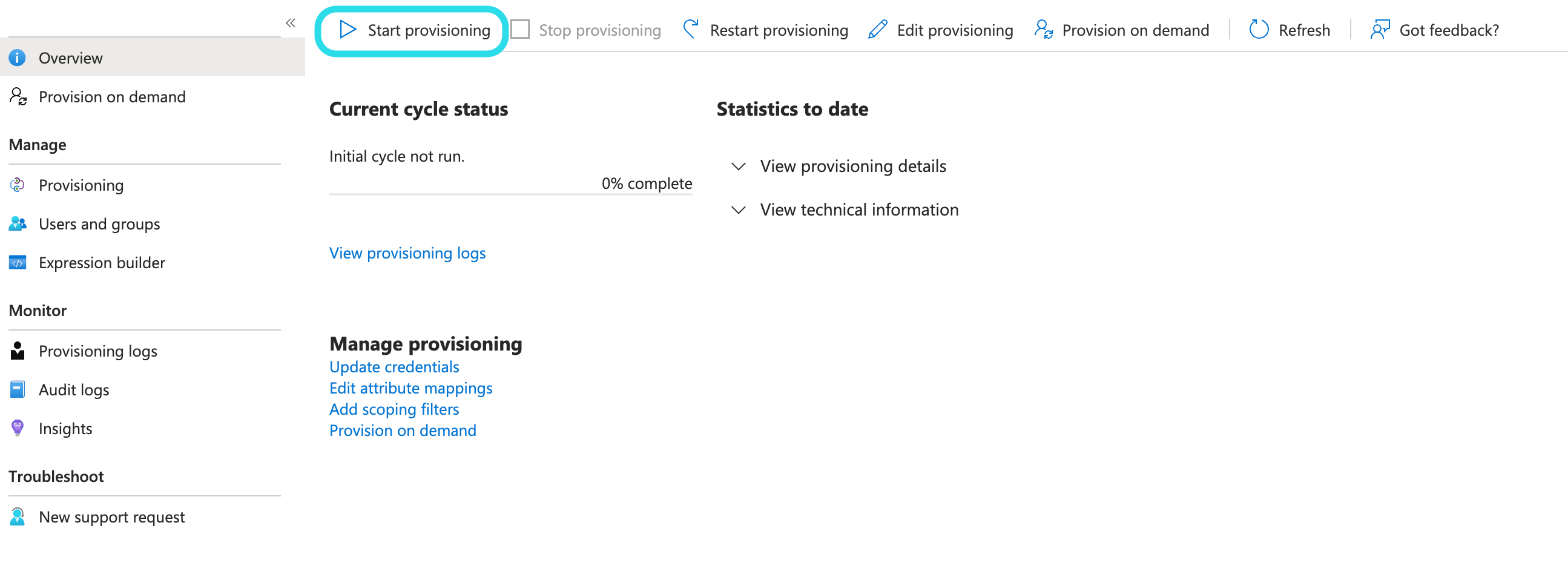 Beginnen Sie mit der Bereitstellung