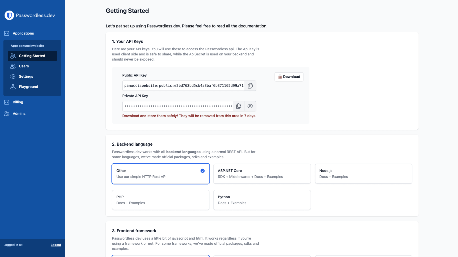 Onboard easily and start building