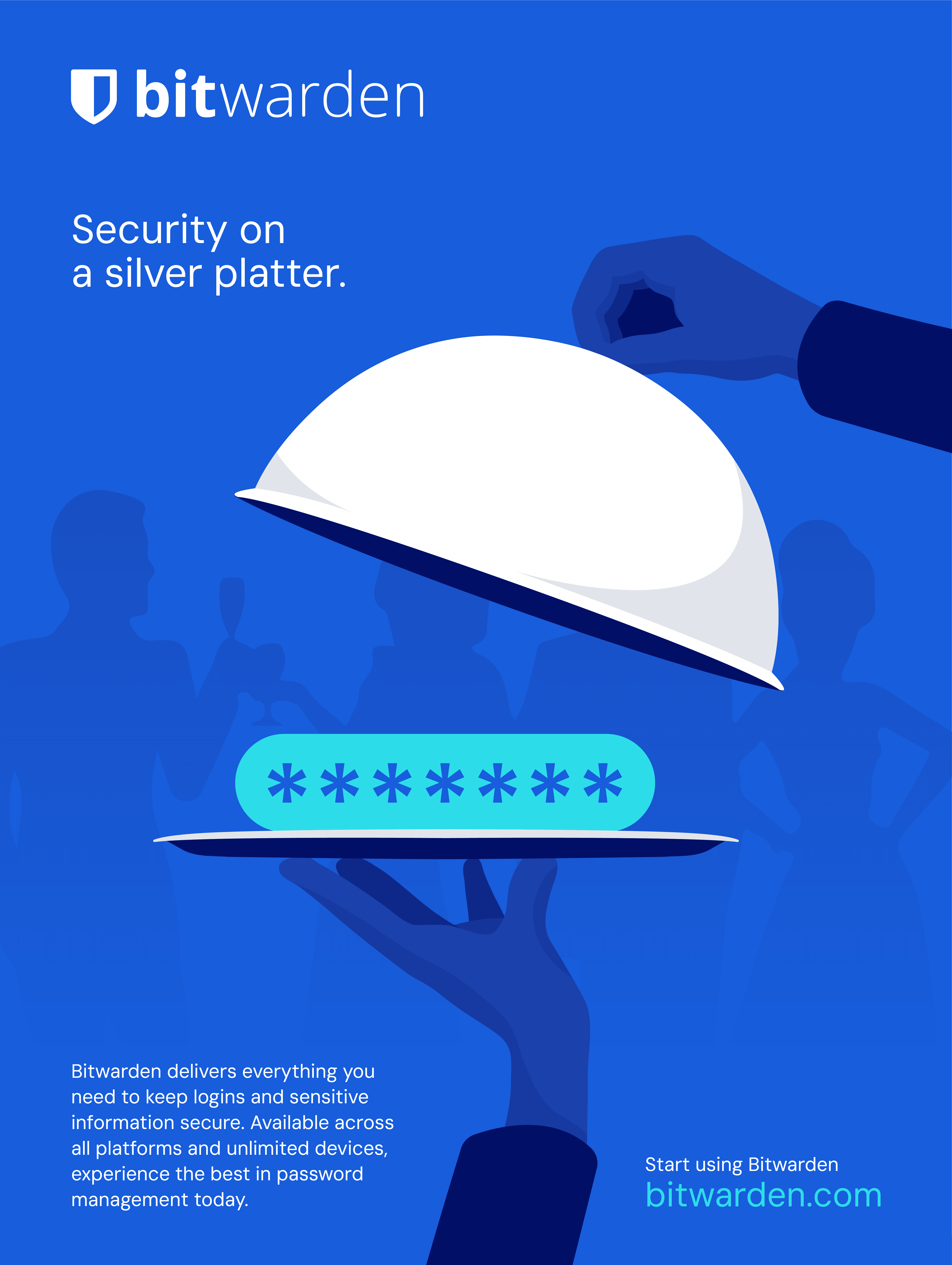 Security on a silver platter.