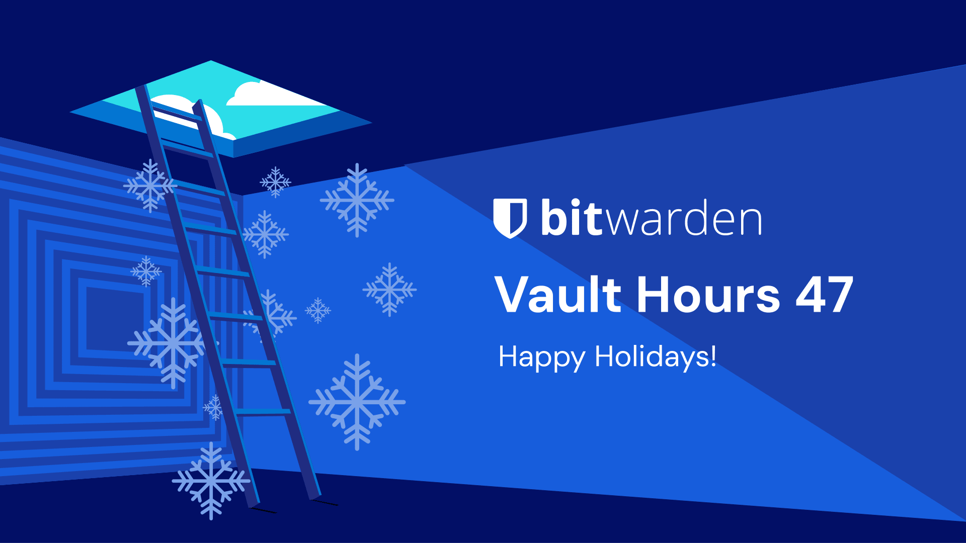 Vault Hours 47  - Live conversations, feedback, and questions with the Bitwarden team.