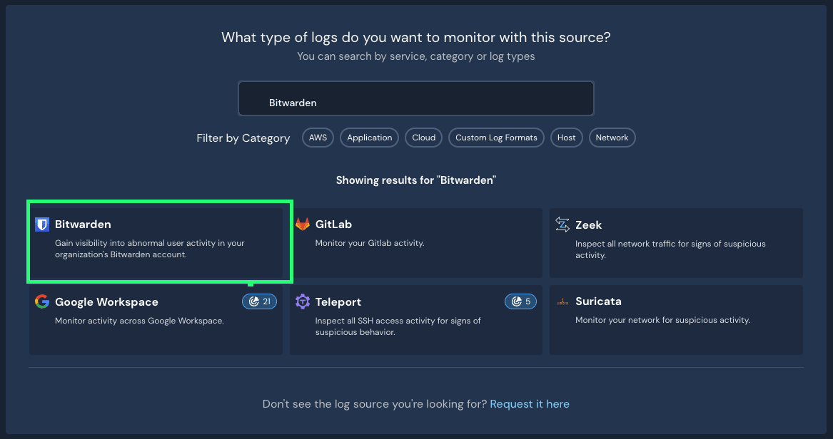 Elastic Bitwarden integration