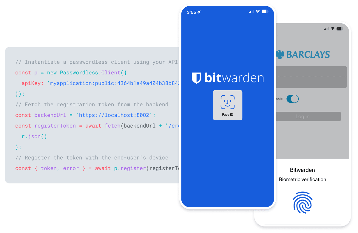 Go passwordless with passkey management