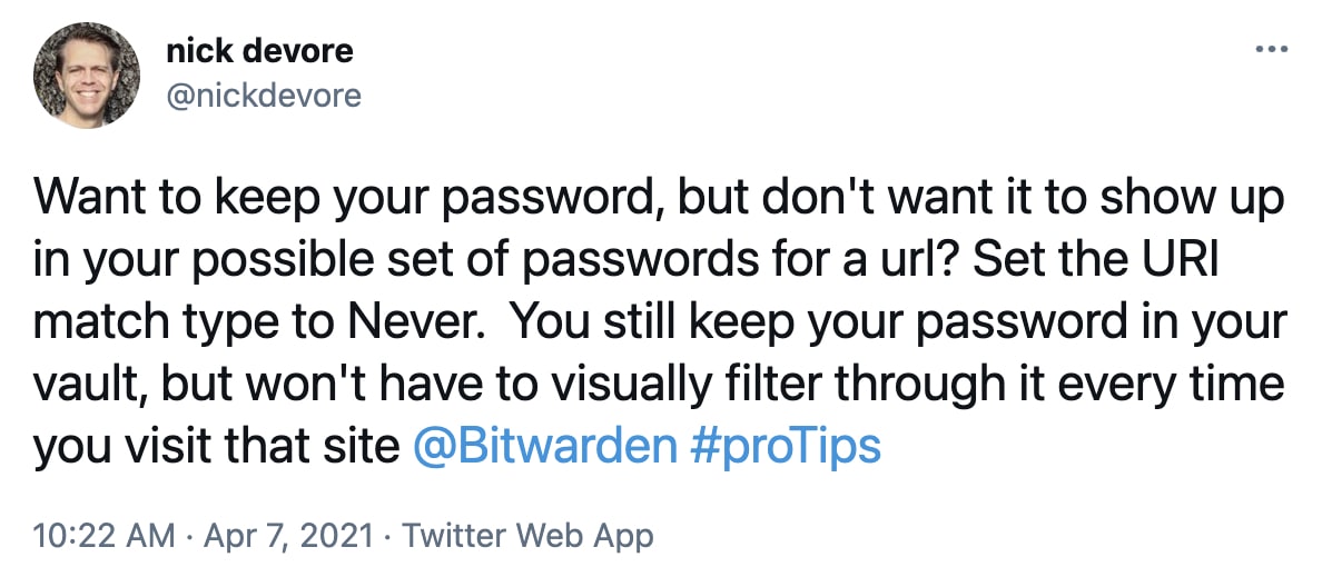 Pro Tips Twitter