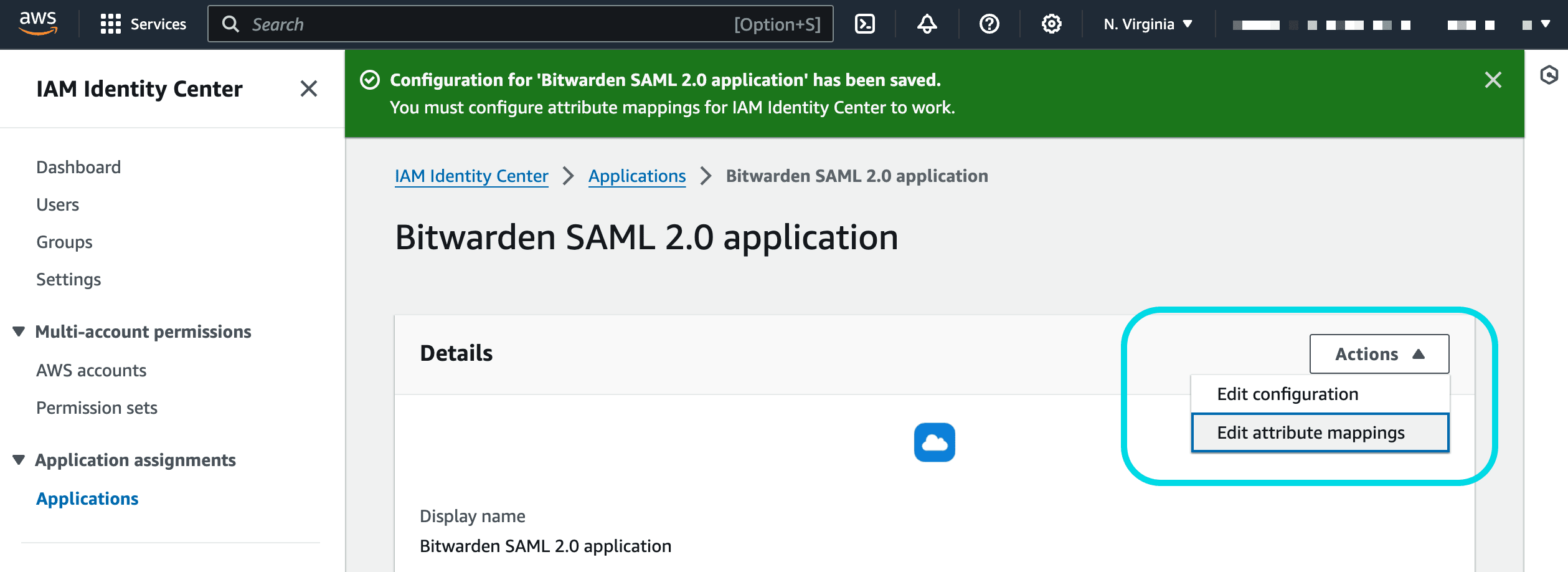 Edit attribute mappings 