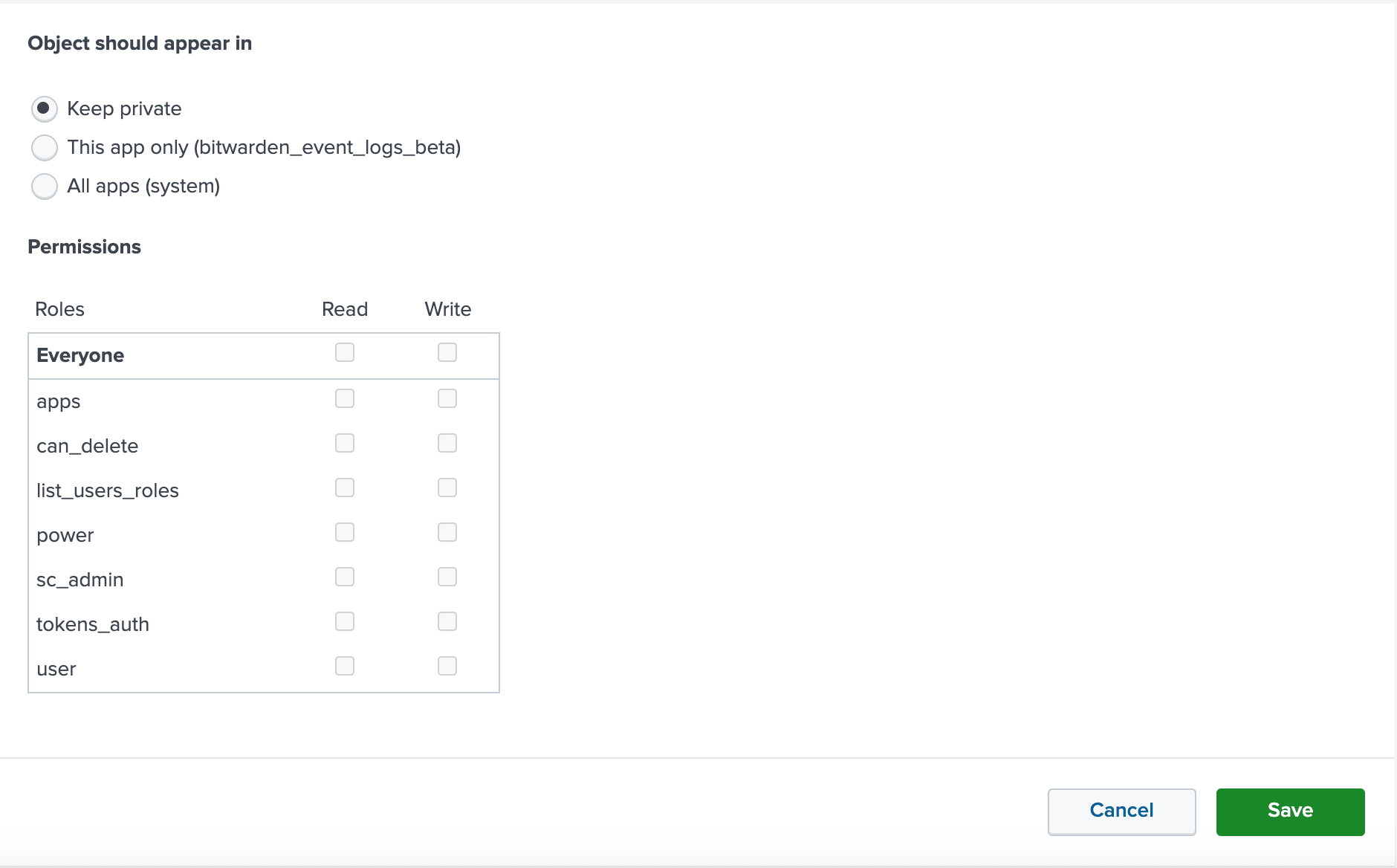 Splunk SIEM Bitwarden Help Center