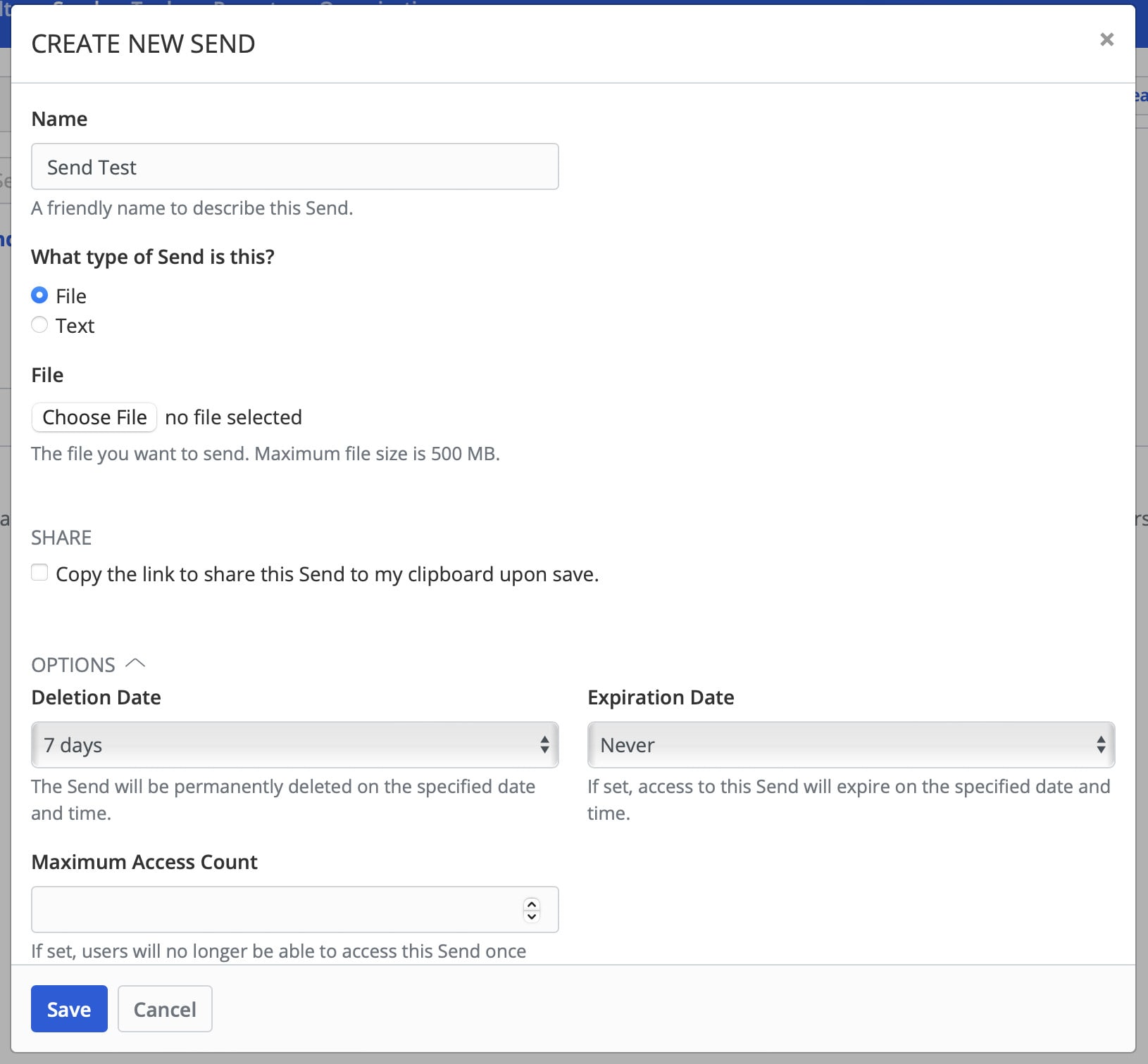 Bitwarden Web UI Figure 2 - Bitwarden Web UI Figure 2