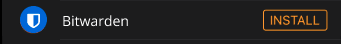 Bitwarden App für Apple Watch