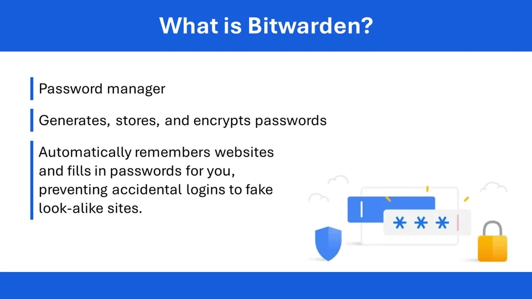 Review my Bitwarden presentation