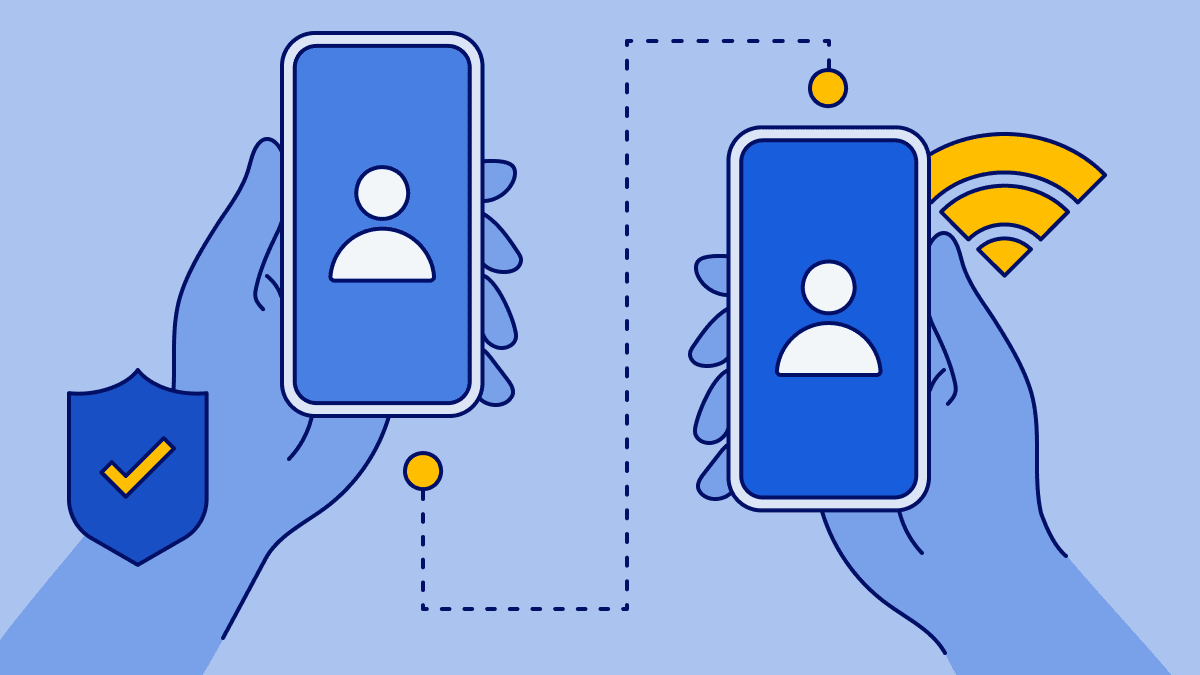 sharing-across-users-yellow-illustration