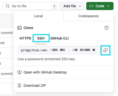 SSH clone