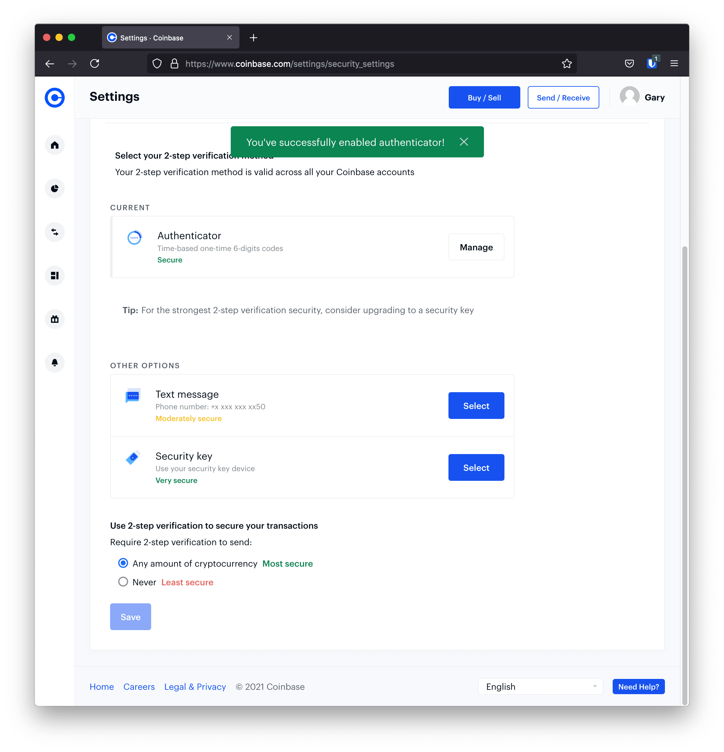 Strengthen your Coinbase account security with Bitwarden | Bitwarden Blog