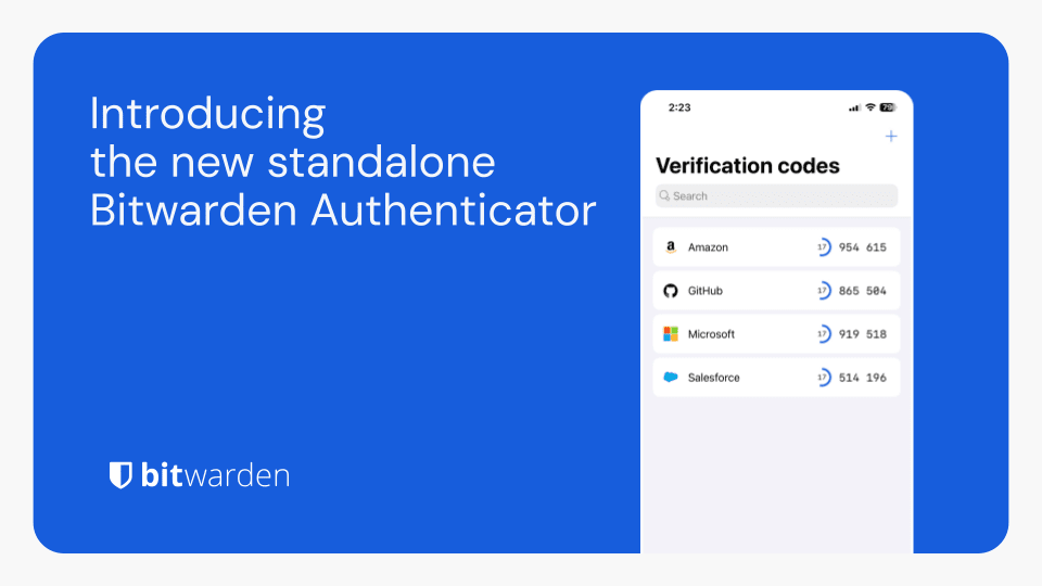 May 2024 Spotlight: Bitwarden Authenticator and passkeys on mobile ...