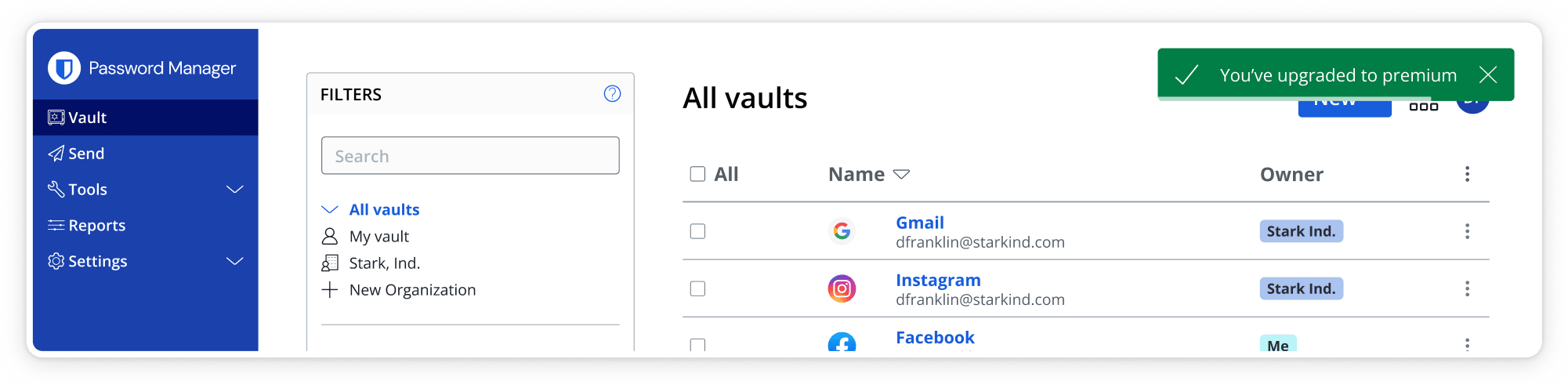 Complete your Premium Membership