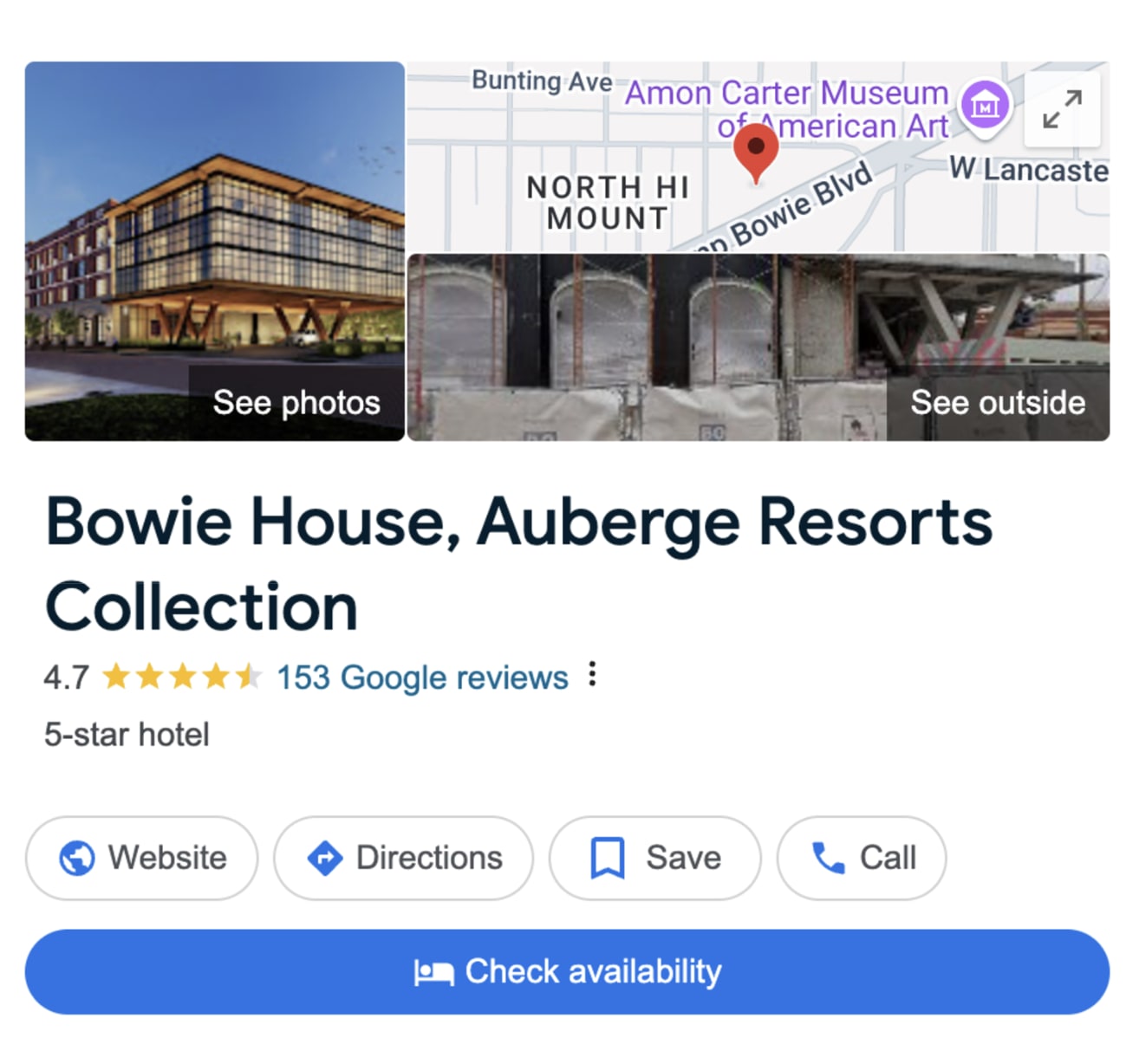 Business associated with the phishing email