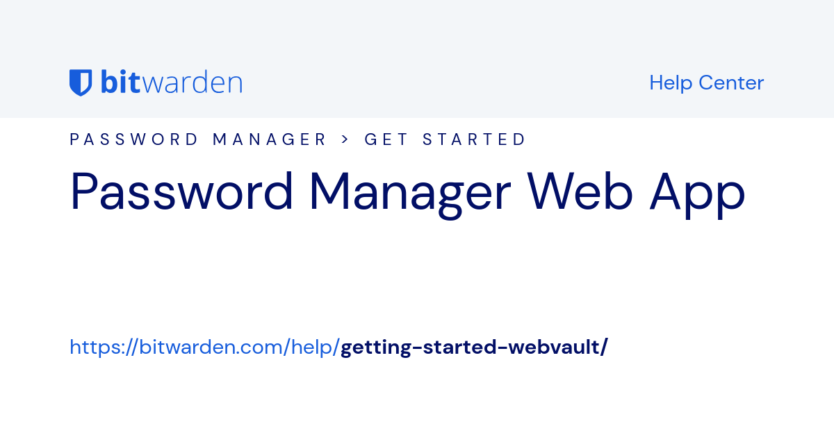 bitwarden.com