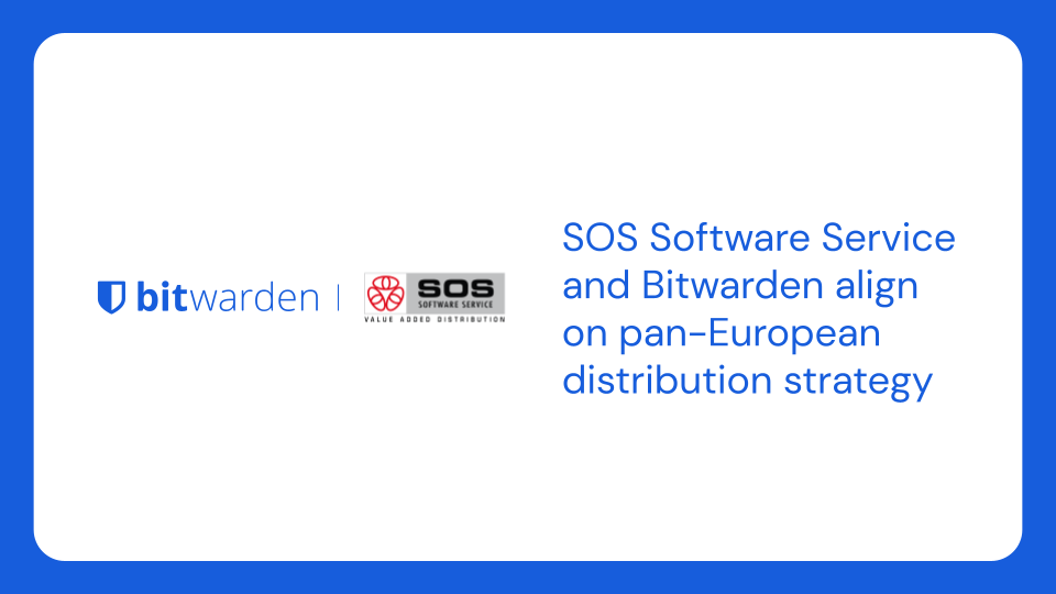 SOS Software Service and Bitwarden align on pan-European distribution ...