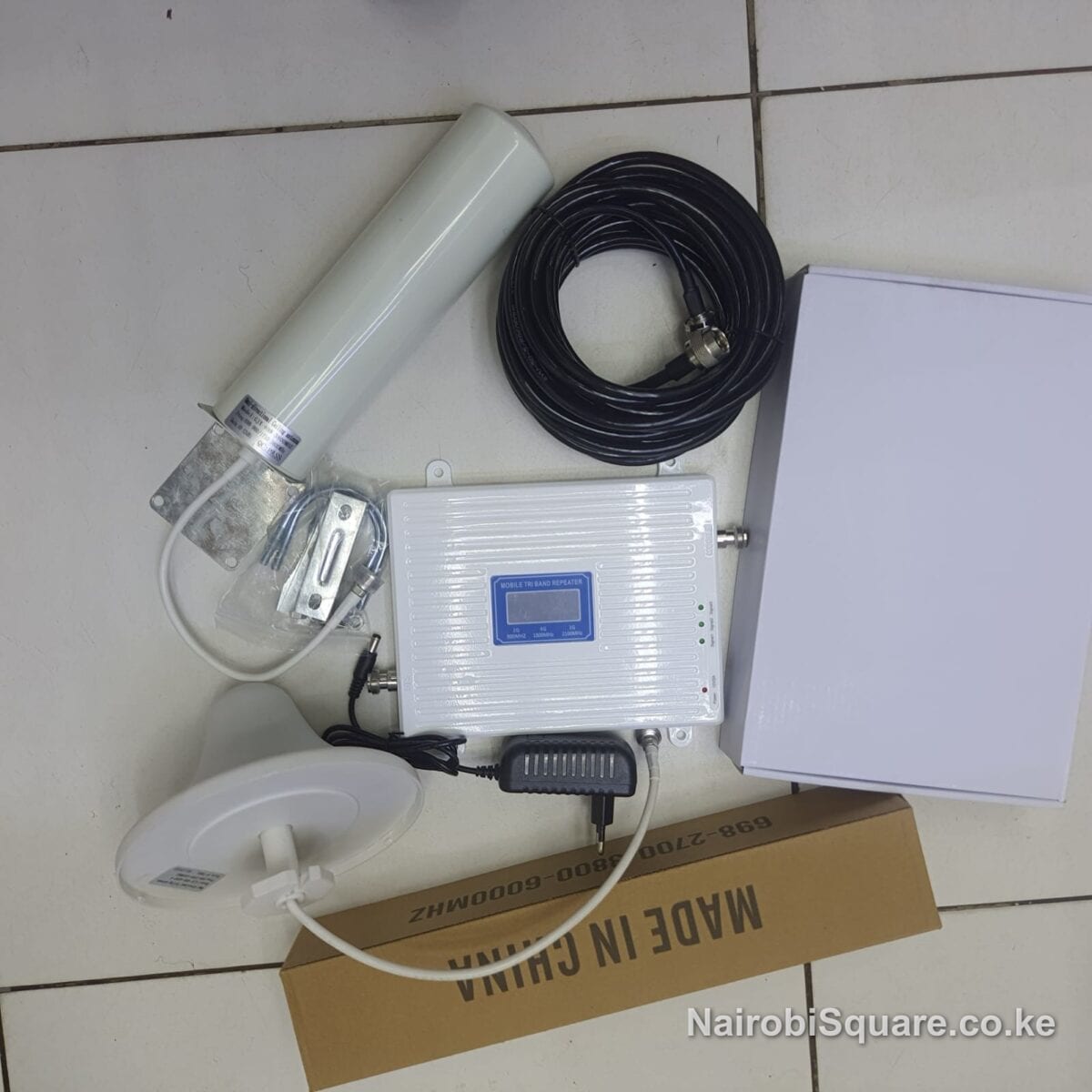 Tri-Band Mobile Signal Booster Kit | Boost 2G, 3G, 4G Coverage