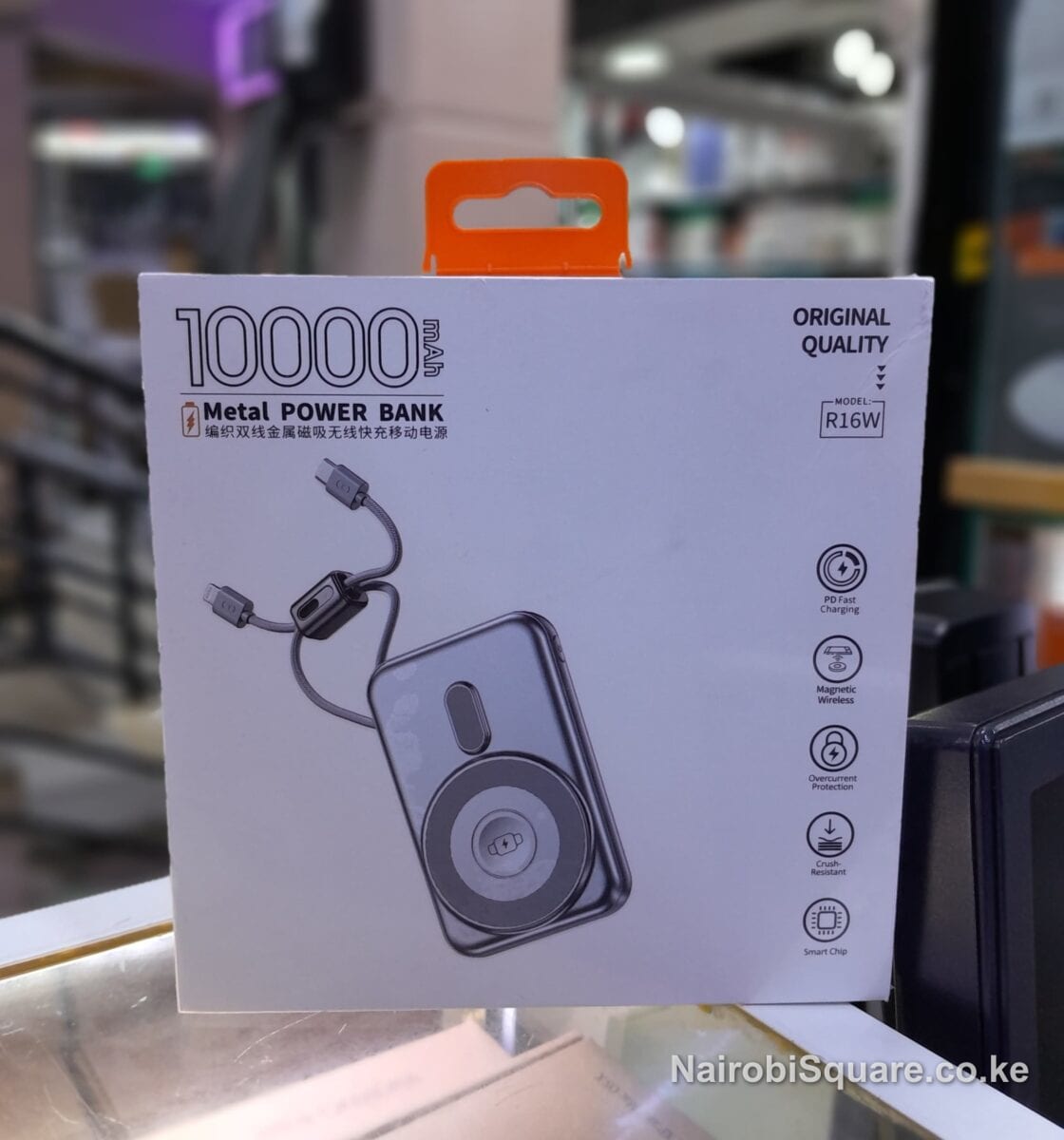 GJBY 10000mAh Magnetic Wireless Power Bank | Fast Charging Portable Battery
