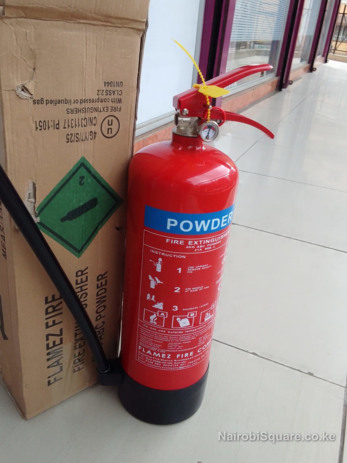 Dry Powder Fire Extinguisher 9kgs