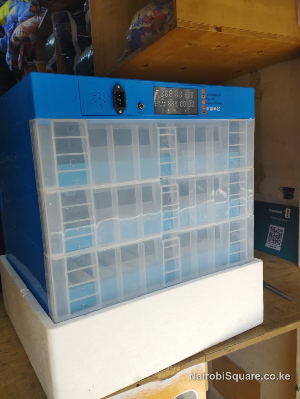 Volsmart 256 Egg Incubator with Digital Temperature Control